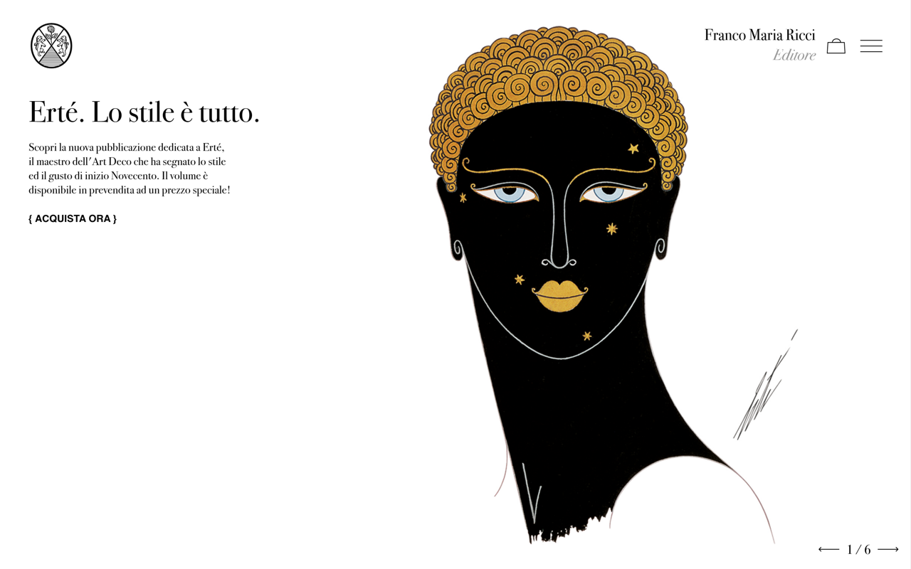 Screenshot di Franco Maria Ricci