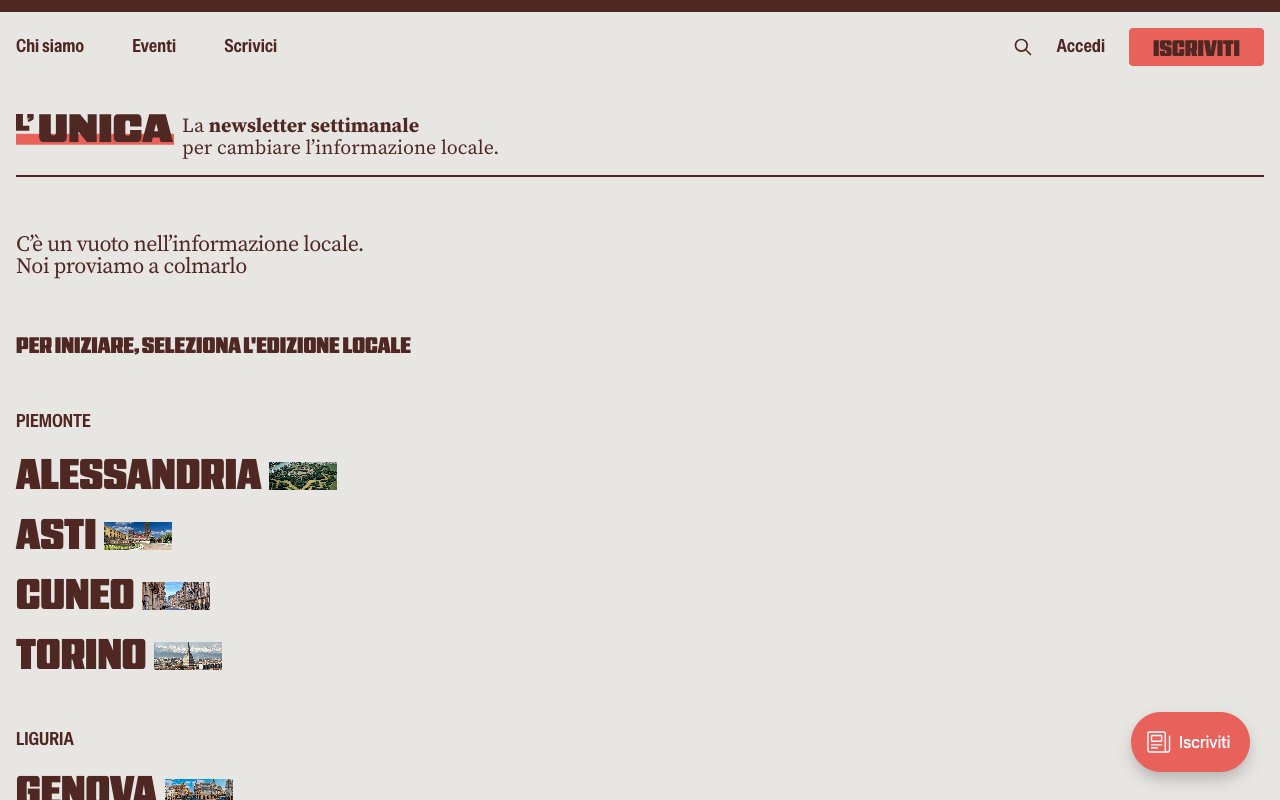 Screenshot di L'Unica