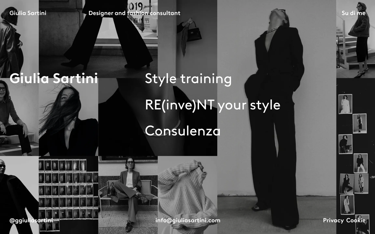 Screenshot di Giulia Sartini